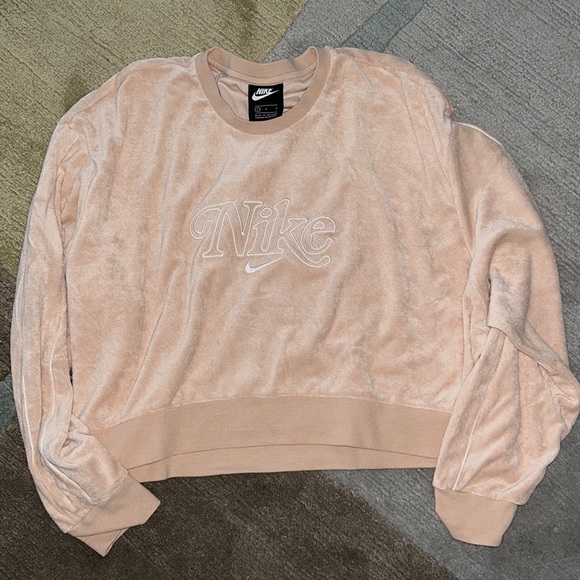 Nike retro terry cropped sweater - Picture 2 of 4